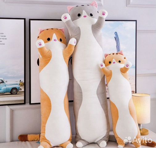 Мягкая игрушка кот батон