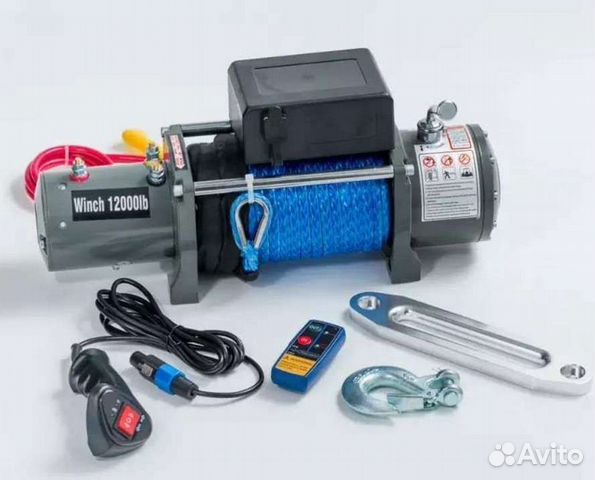 Лебедка Electric Winch 12000 / кевлар