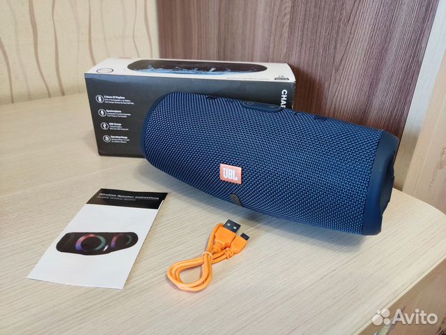Колонка jbl charge 5 синяя
