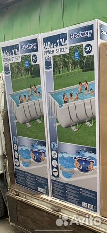 Бассейн 366х100/122/133, Flow clear,детский Бас