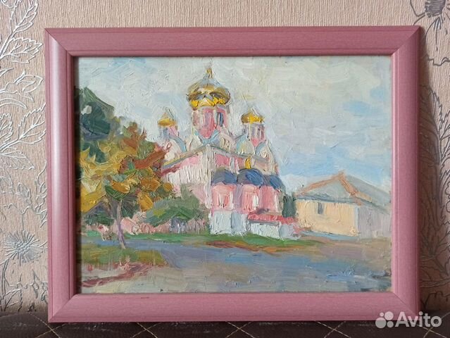 Городской пейзаж, Летний день, А. Чурсин