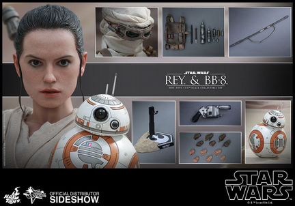 Hot Toys MMS337 Star Wars Rey and BB - 8