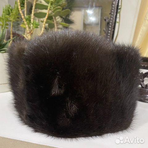 Мужская норковая шапка