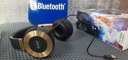 Наушники Evisu Sport Music Блютуз Радио Микрофон