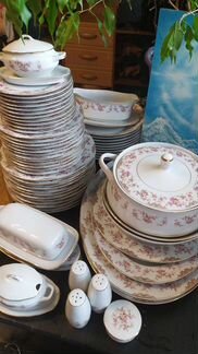 Сервиз столовый Noritake Rose, Япония