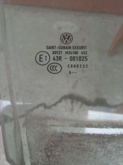 Стекло боковое двери перед.прав.VW, задн.прав.BMW
