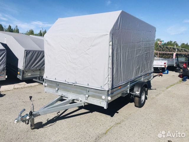 Прицеп мзса 3,5х1,8 с тентом