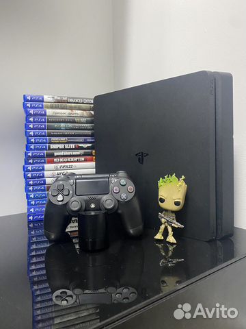 Sony PS4 Slim + 500 игр