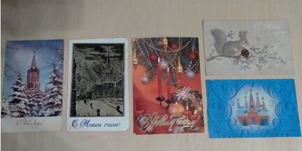 Открытки СССР, 30 шт. (чистые)