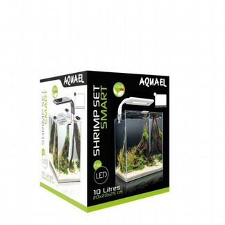 Aquael shrimp SET smart plant ll 10 (белый)