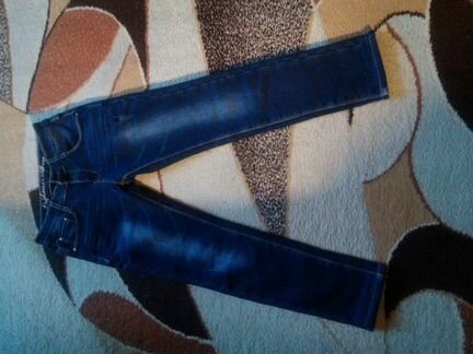 Джинсы на девочку, утепленные