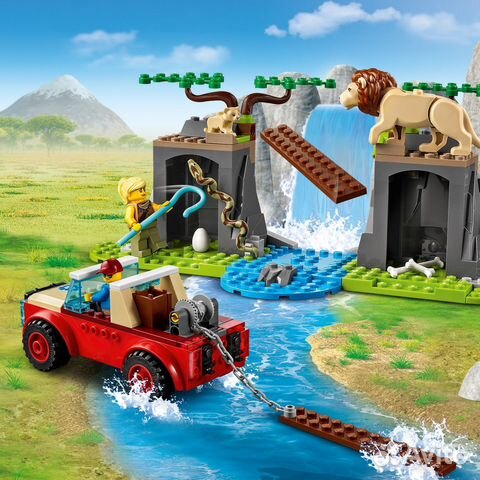 Lego City 60301 Спасательный внедорожник зверей в Москве, цена 2 500 ...