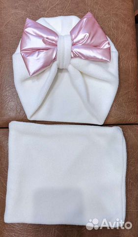 Шапочка и снуд для девочки