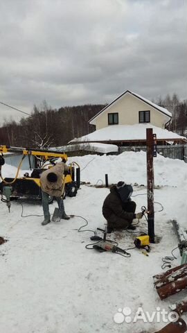 Винтовые сваи под ключ Фундамент на винтовых сваях