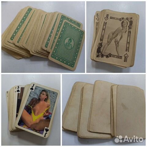 Игральные карты СССР эро, ню купить в Чебоксарах | Хобби и отдых | Авито