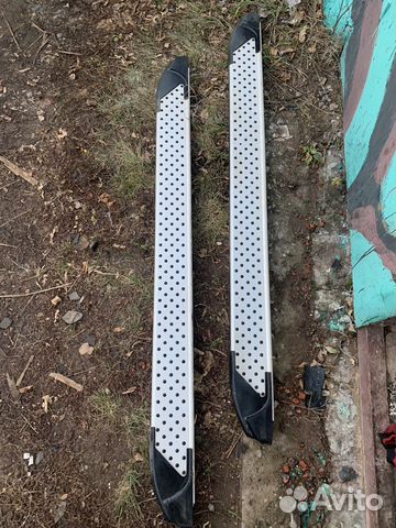 Подножки toyota highlander