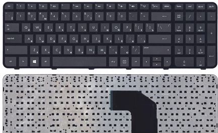 Клавиатура для ноутбука HP Pavilion G6-2000 черная