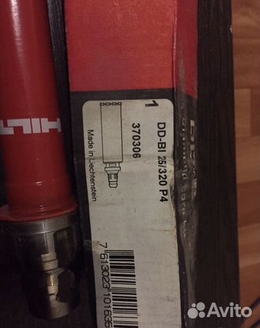 Алмазная коронка hilti DD-B BL25/320