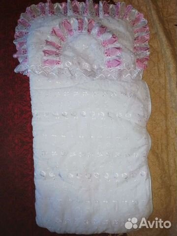 Конверт на выписку для девочки лето