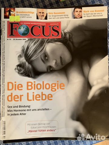 Focus. Журнал на немецком языке. Декабрь 2009