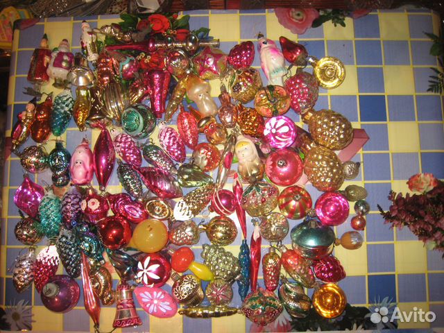Елочные игрушки из с. с. с. р