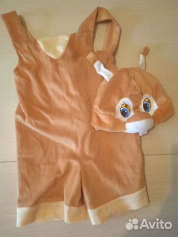 Новогодний костюм белки