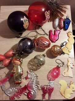 Ёлочные игрушки СССР