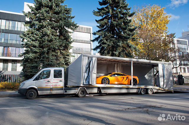 Крытый эвакуатор по России - Перевозка авто