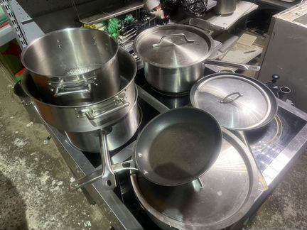 Посуда из нержавеющей стали для кухни