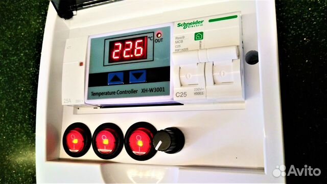 Автоматика для коптильни с регулятором вентилятора