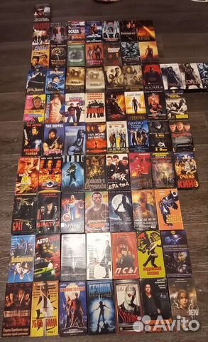 Видеокассеты 90 - 2000