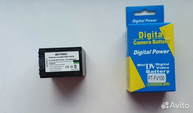 Аккумулятор для Sony NP-FV100 (Новый)