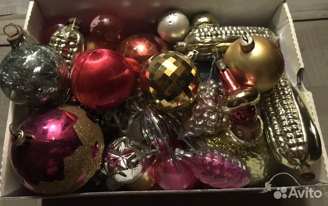 Игрушки на елку СССР