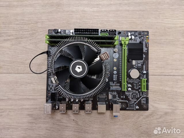 Комплект:новая материнка c M.2+ i7-2600 +16Гб