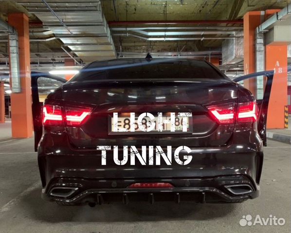 Задние фонари LADA vesta Ауди стиль