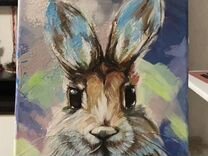 Картина кролик