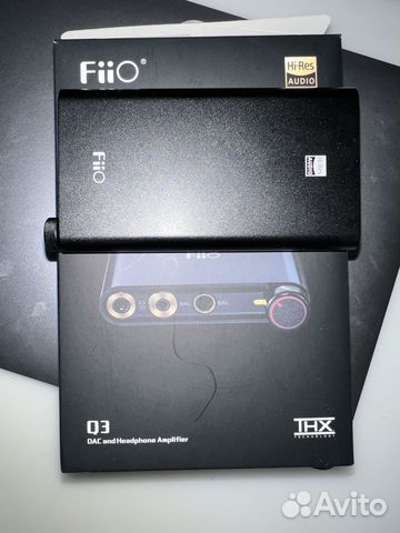 Портативный внешний цап + Усилитель FiiO Q3 Black