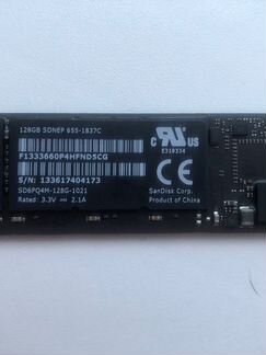 Ssd для macbook 128 Гб