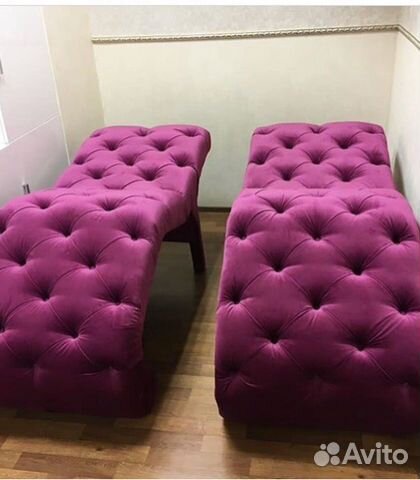 Анатомические кушетки экокожа/велюр