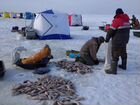 Рыбалка, вывоз на лёд жилье Озеро чаны п. Шаитик