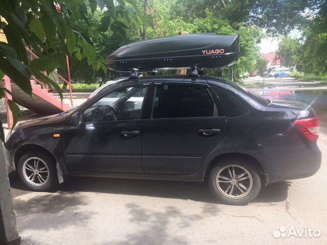 Автобокс багажник на крышу LADA Granta