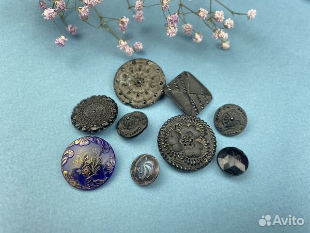 Пуговицы антикварные