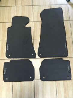 Премиум ковры для BMW 5 E34 Велюровые графит