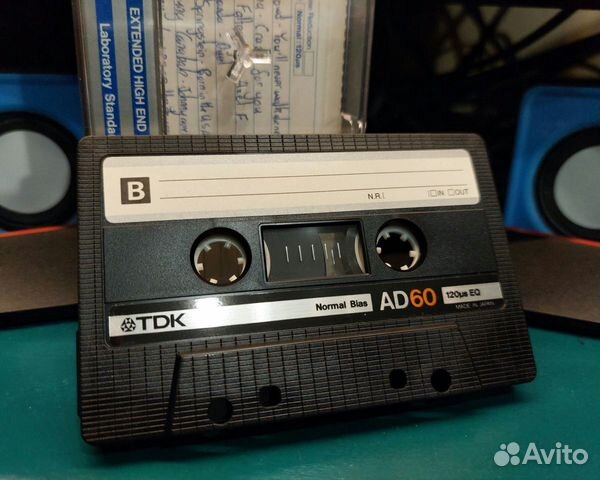 Аудиокассеты TDK AD 60 (1983-84г.) состояние новой