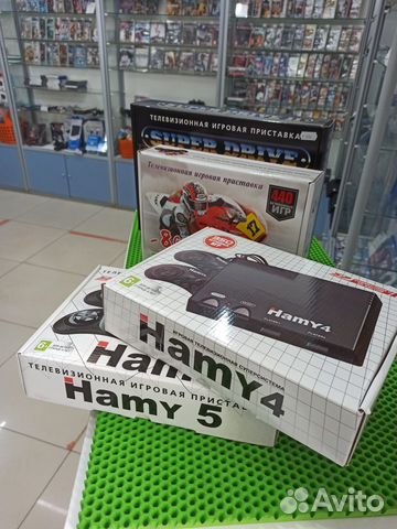 Игровые приставки Денди, Сега, Хами