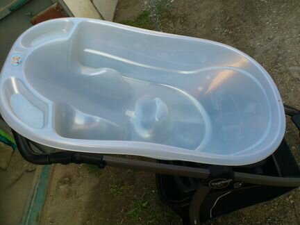 Детские ванночки анатомической формы белая и розов