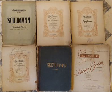 Старые ноты, клавиры,партитура.(Часть десятая)