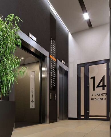 1-к. квартира, 44 м², 20/25 эт.