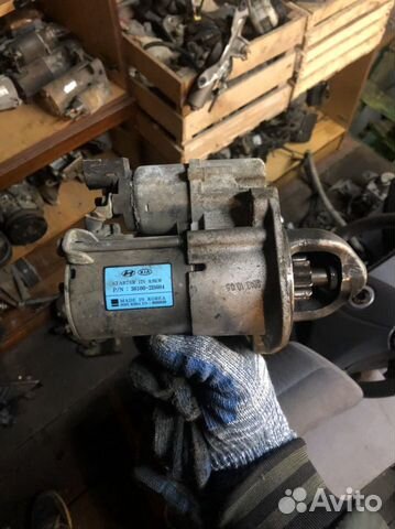 Стартер Kia Rio 3 Hyundai Solaris