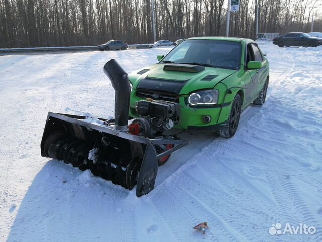 Снегоуборщик на автомобиль